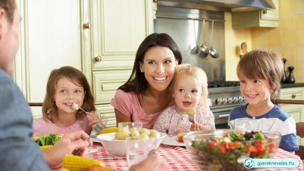 Közös étkezés 2 - gyereknevelés - gyermeknevelés - nevelés