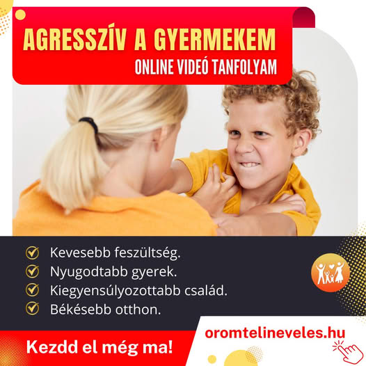 Agresszív a gyerekem tanfolyam kép