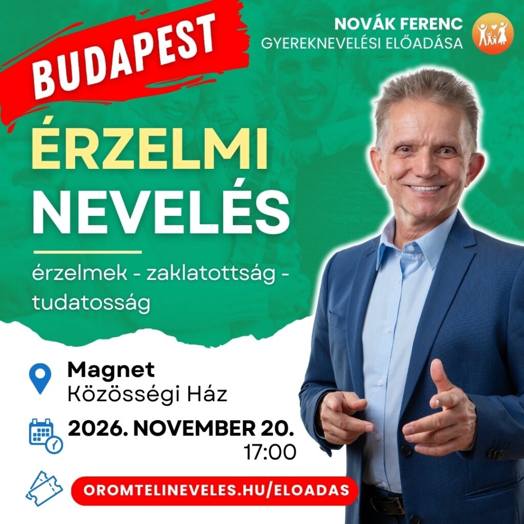 Érzelmi gyereknevelés előadás Budapest